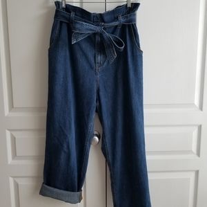 Happy X Nature High Waisted Paperbag Waist Jeans